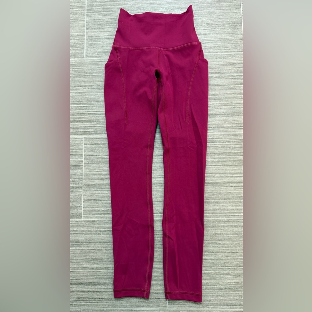 Lululemon - Vibrant Magenta Leggings